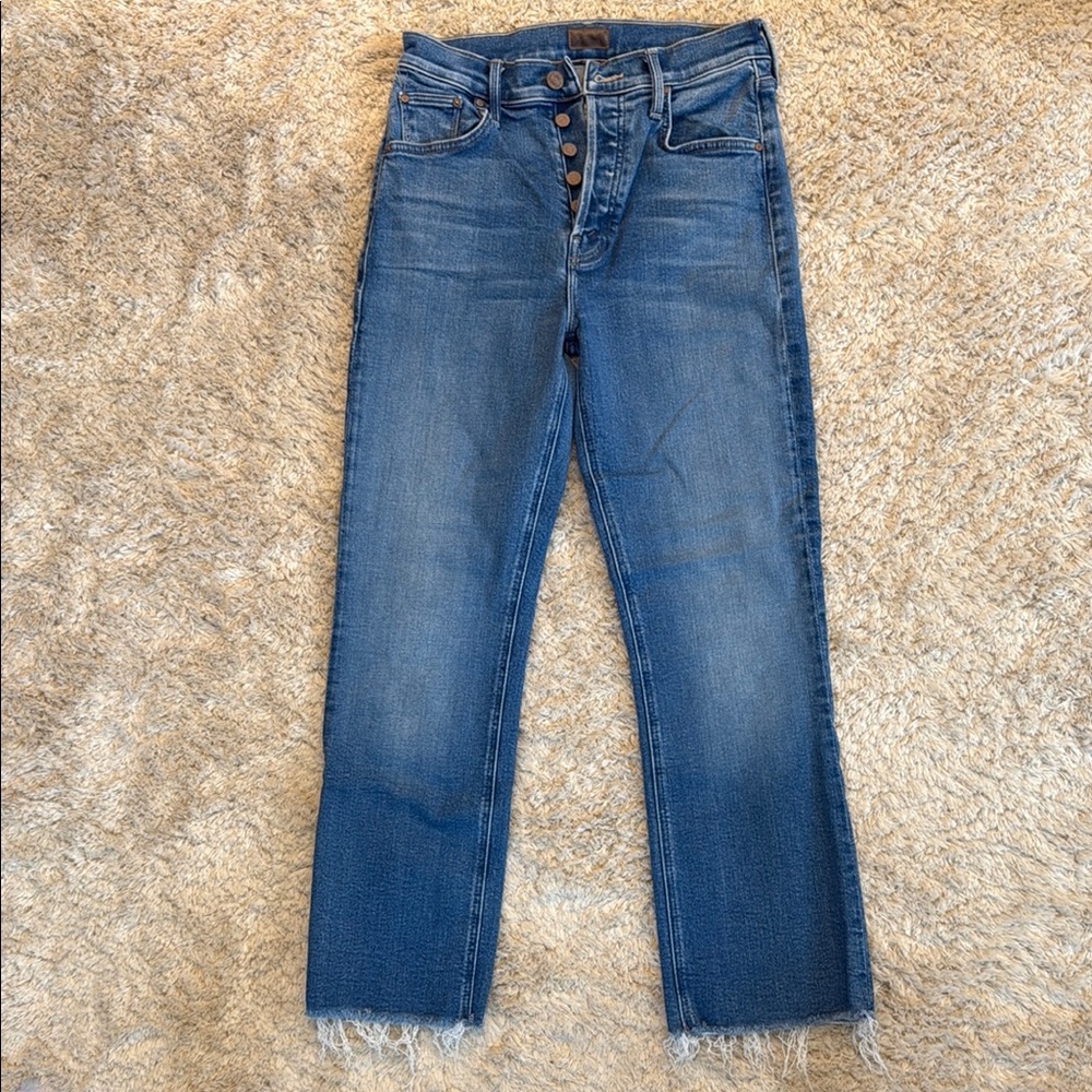 Mother Women's Blue Jeans